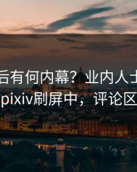 围观背后有何内幕？业内人士被曝热点，pixiv刷屏中，评论区炸裂