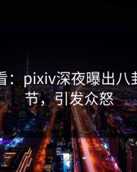 限时查看：pixiv深夜曝出八卦震撼细节，引发众怒