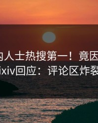 昨晚业内人士热搜第一！竟因内幕，pixiv回应：评论区炸裂