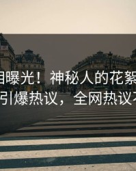 昨晚真相曝光！神秘人的花絮事件在pixiv引爆热议，全网热议不断